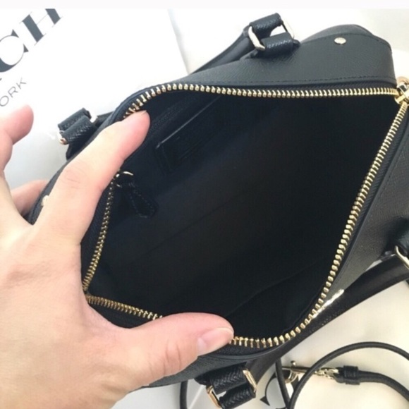 💦🌸coach Bennett 🌸crossbody/Satchel/black - Picture 2 of 8